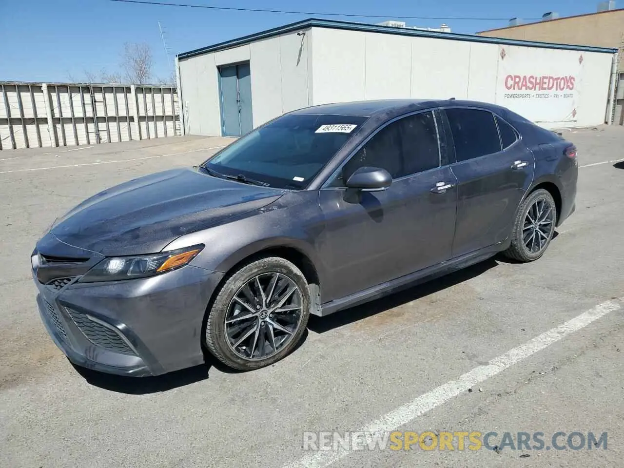 1 Photograph of a damaged car 4T1G11AK3NU657890 TOYOTA CAMRY 2022