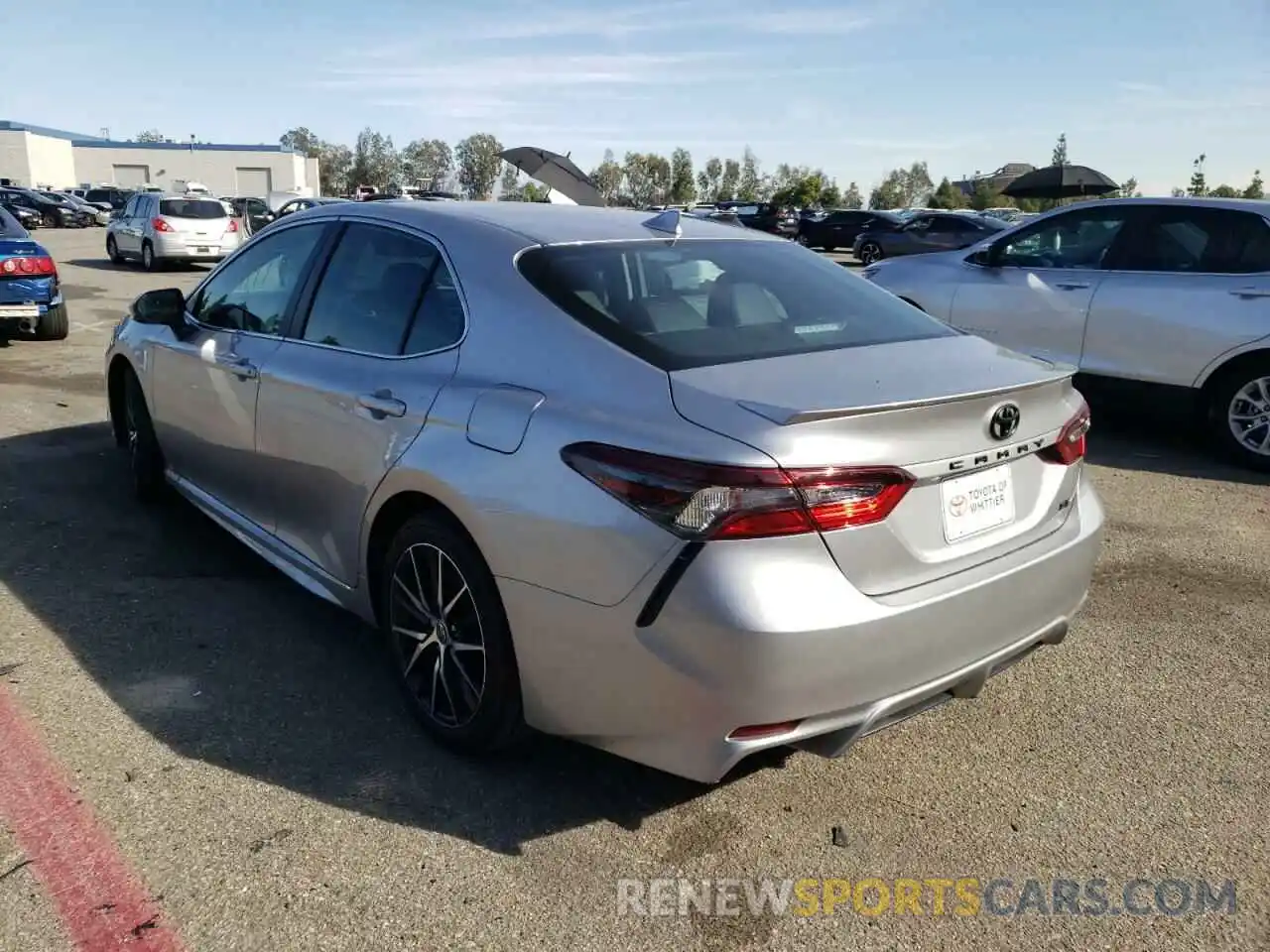 3 Photograph of a damaged car 4T1G11AK3NU696169 TOYOTA CAMRY 2022