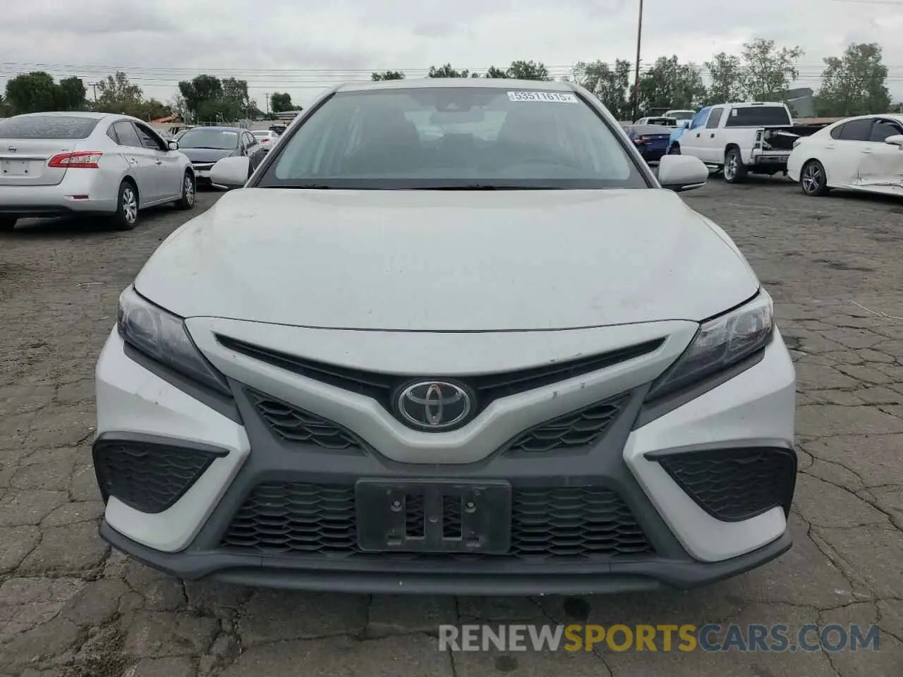 5 Photograph of a damaged car 4T1G11AK4NU058724 TOYOTA CAMRY 2022