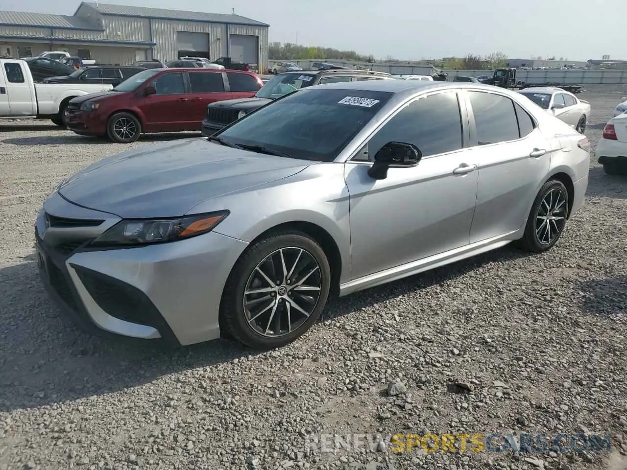1 Photograph of a damaged car 4T1G11AK4NU624395 TOYOTA CAMRY 2022