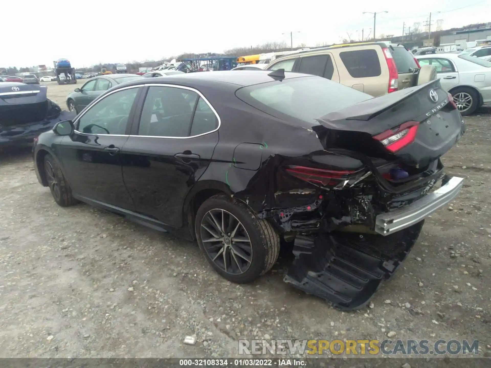 3 Photograph of a damaged car 4T1G11AK4NU630889 TOYOTA CAMRY 2022