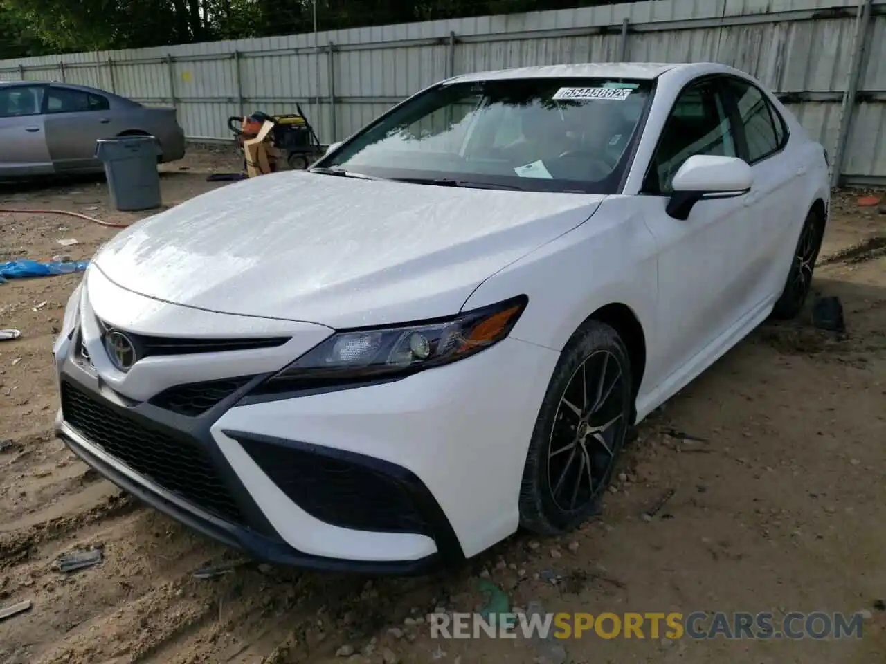 2 Photograph of a damaged car 4T1G11AK4NU661608 TOYOTA CAMRY 2022