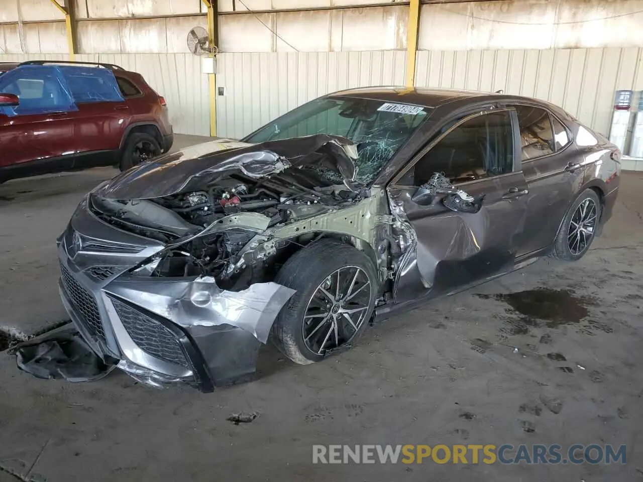 1 Photograph of a damaged car 4T1G11AK4NU680482 TOYOTA CAMRY 2022