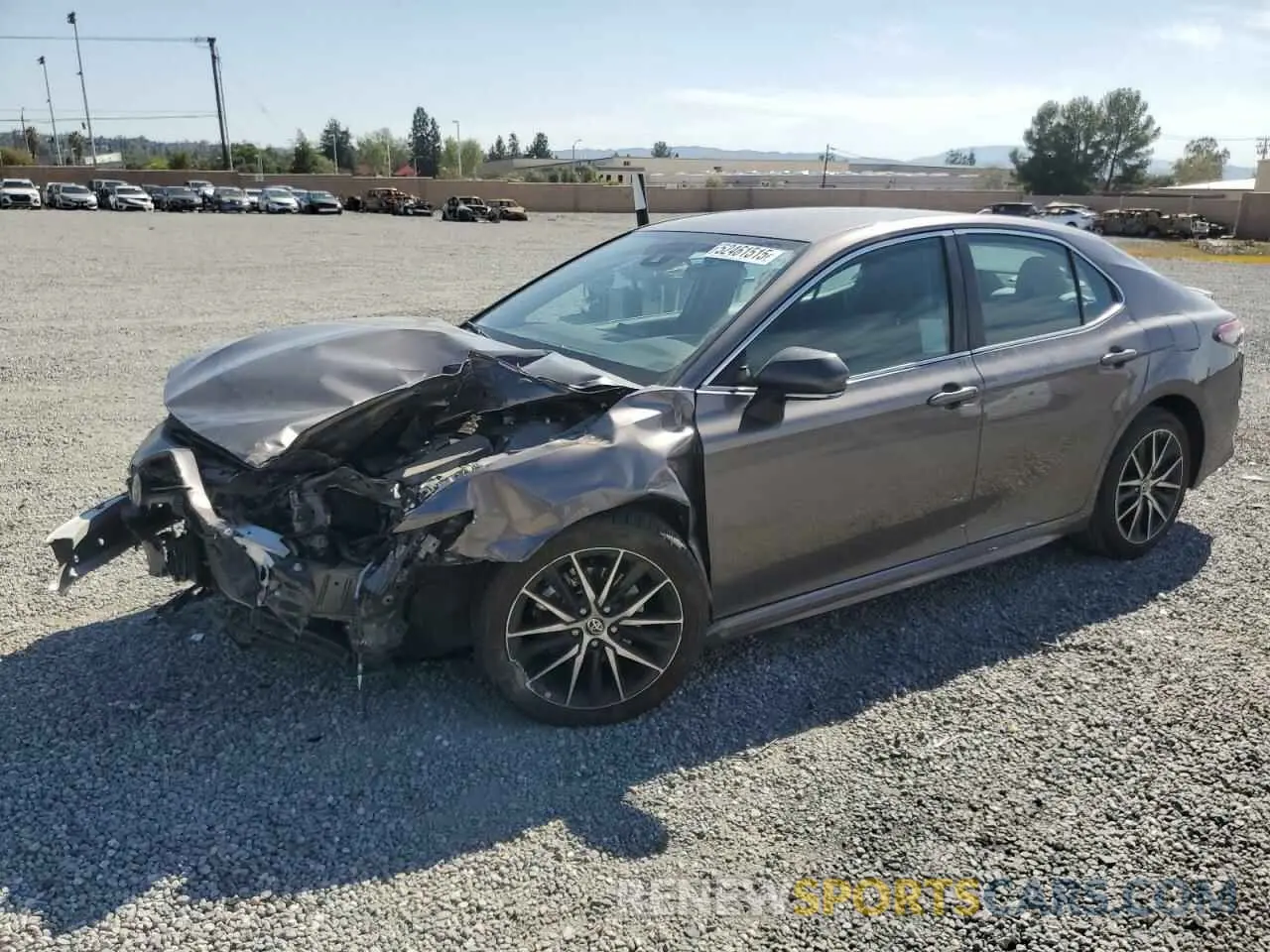 1 Photograph of a damaged car 4T1G11AK4NU684242 TOYOTA CAMRY 2022