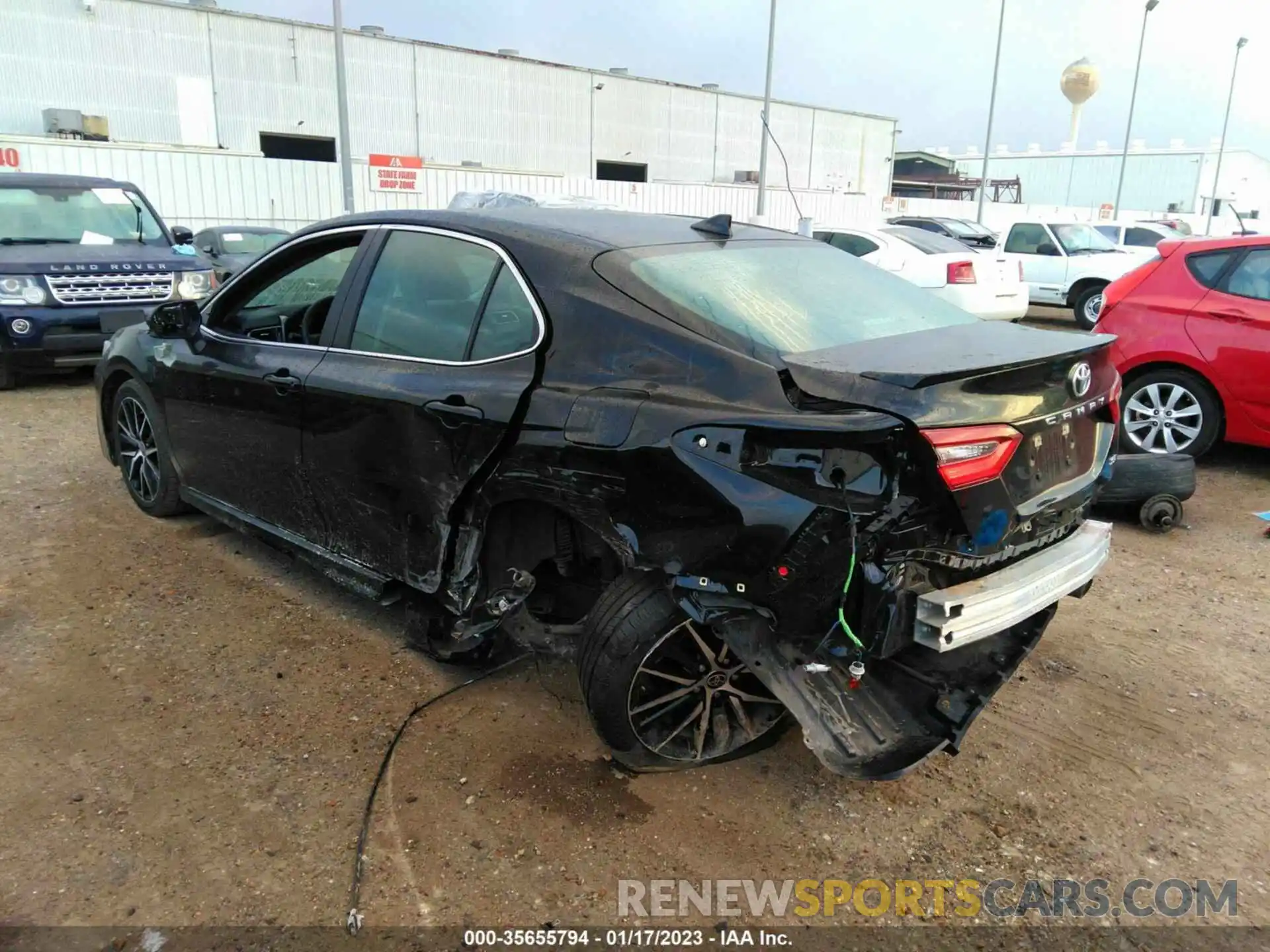 3 Photograph of a damaged car 4T1G11AK4NU713562 TOYOTA CAMRY 2022