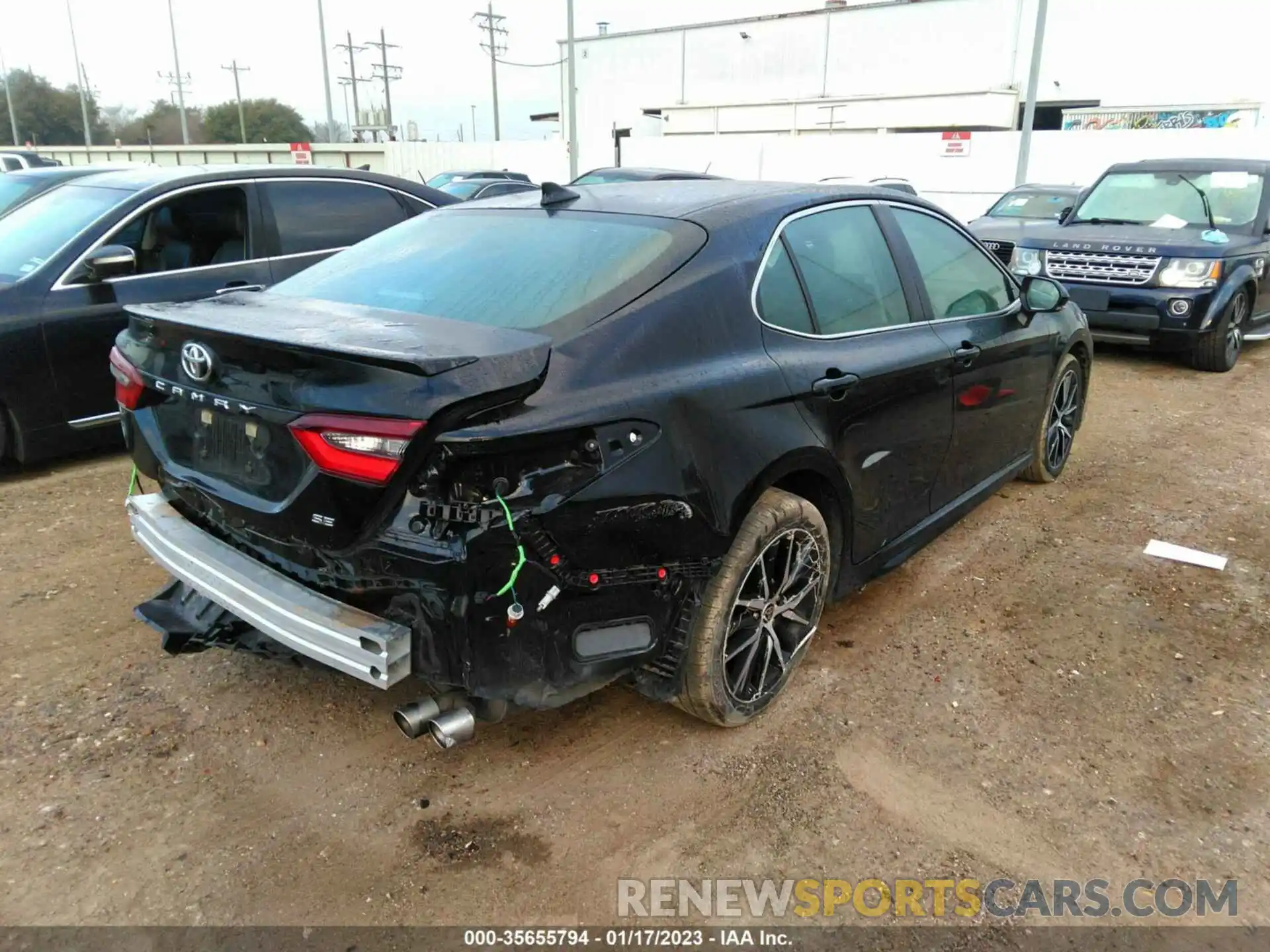 4 Photograph of a damaged car 4T1G11AK4NU713562 TOYOTA CAMRY 2022