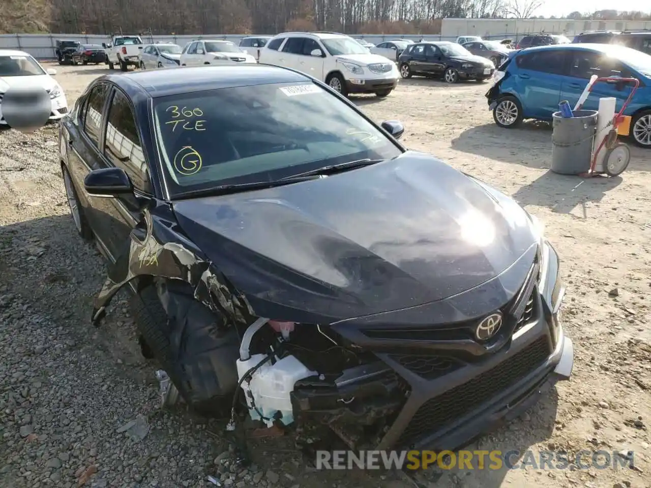 1 Photograph of a damaged car 4T1G11AK5NU007801 TOYOTA CAMRY 2022