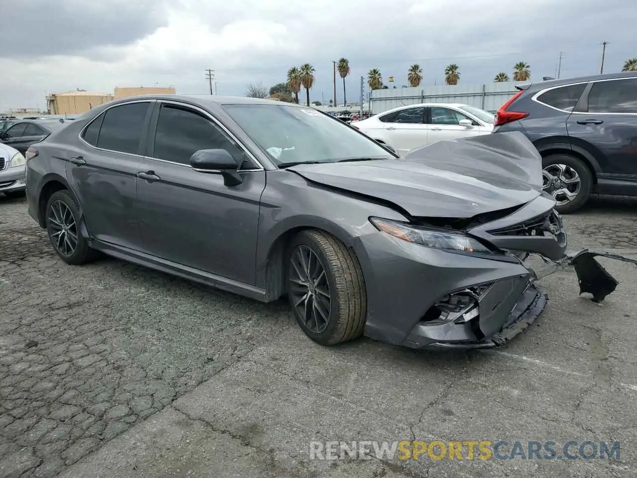 4 Photograph of a damaged car 4T1G11AK5NU017504 TOYOTA CAMRY 2022