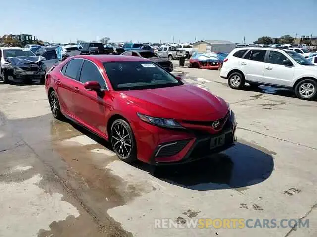 13 Photograph of a damaged car 4T1G11AK5NU067058 TOYOTA CAMRY 2022