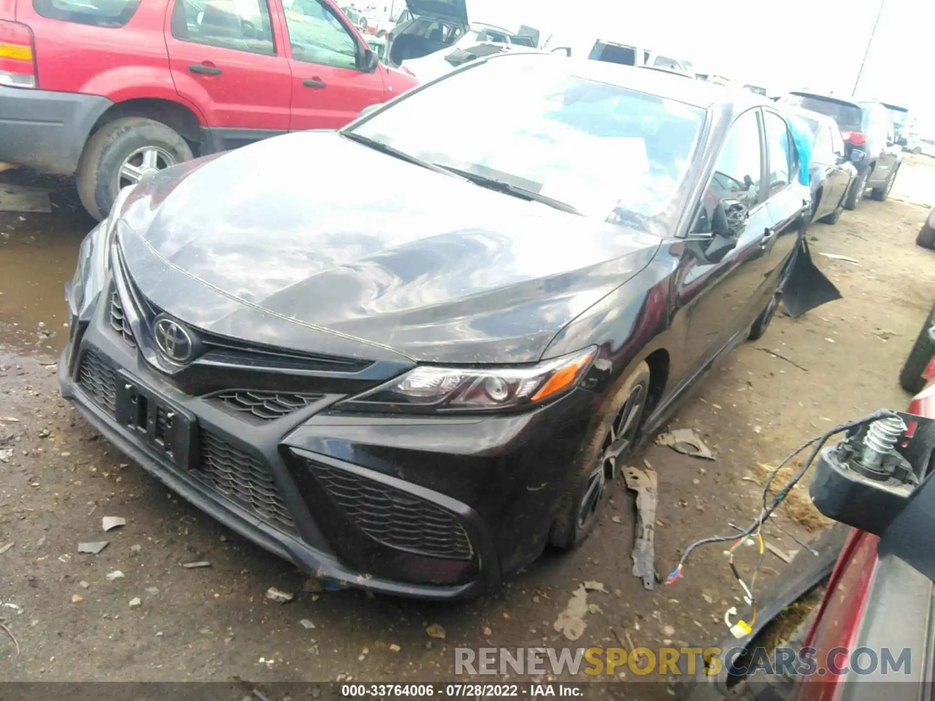 2 Photograph of a damaged car 4T1G11AK5NU623157 TOYOTA CAMRY 2022