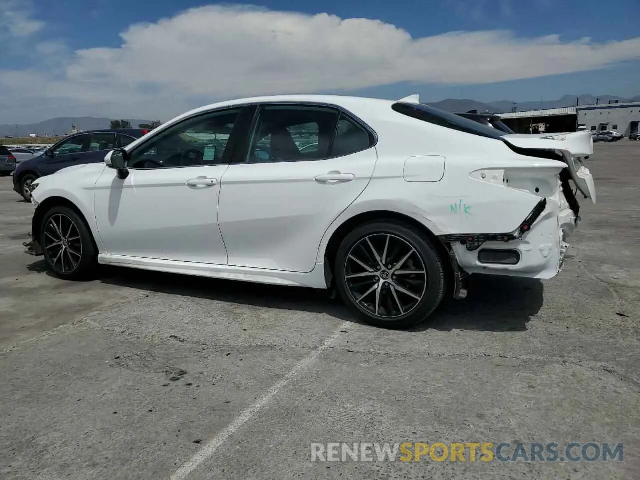 2 Photograph of a damaged car 4T1G11AK5NU628827 TOYOTA CAMRY 2022