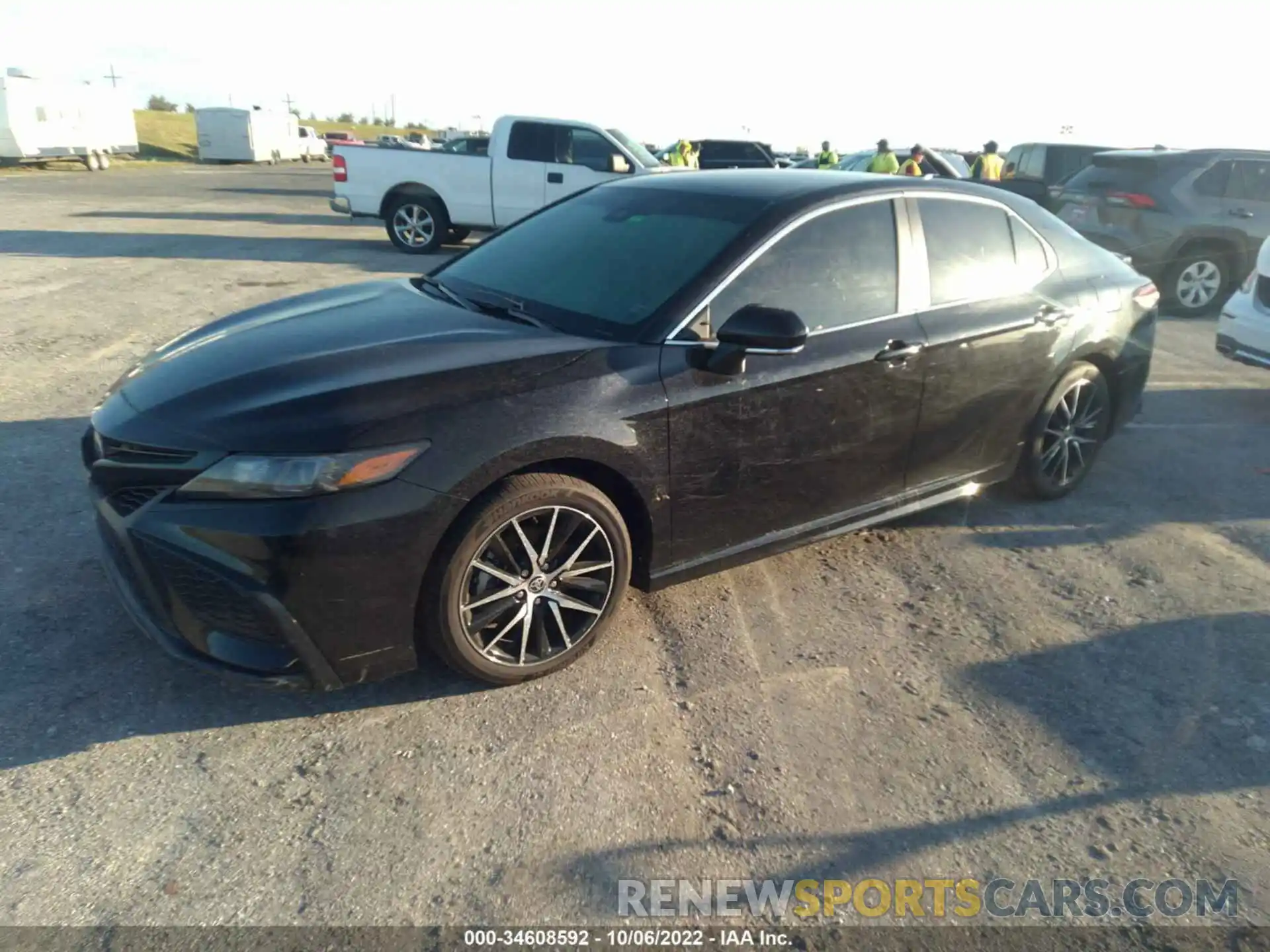 2 Photograph of a damaged car 4T1G11AK5NU631923 TOYOTA CAMRY 2022