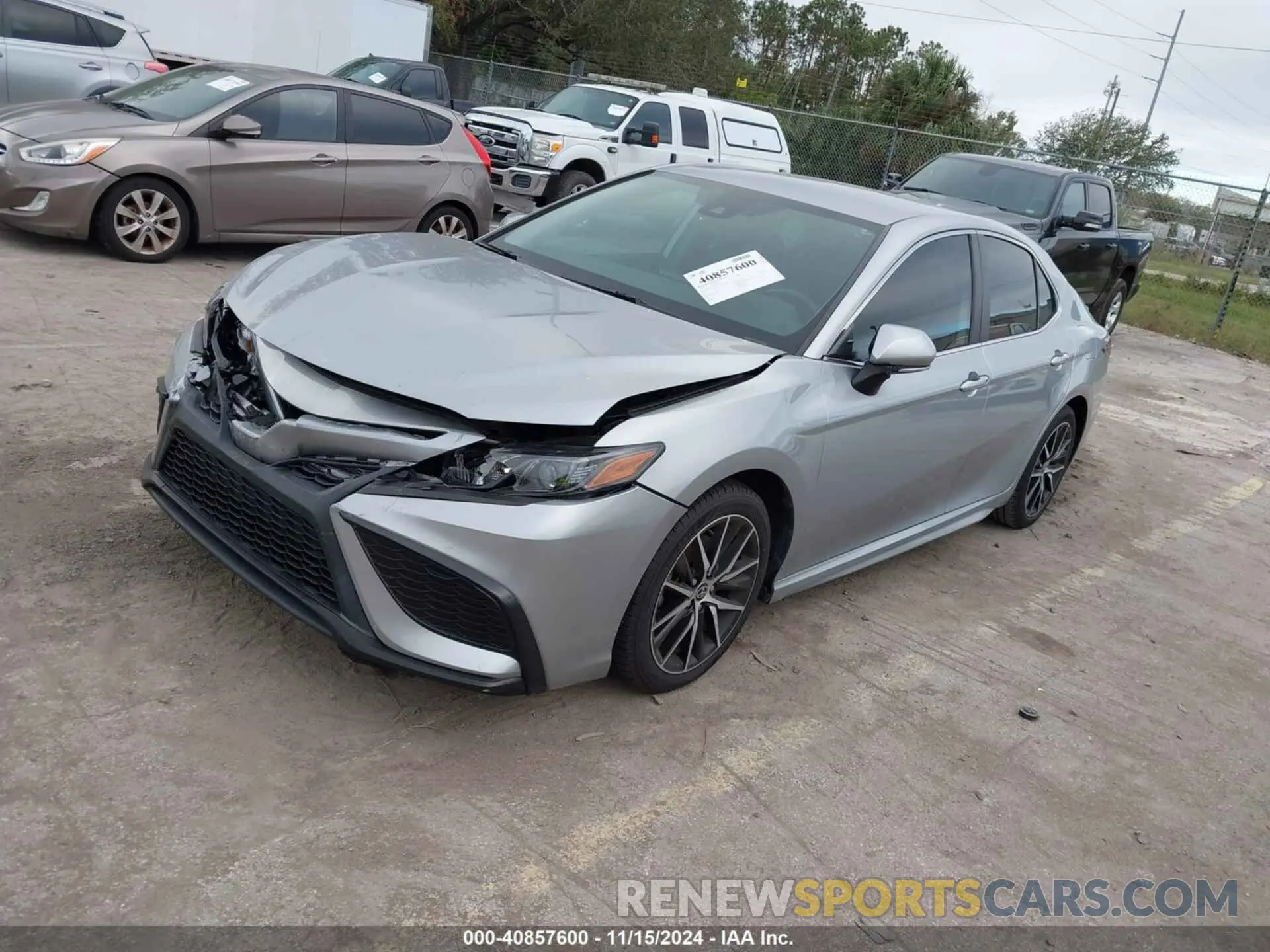 2 Photograph of a damaged car 4T1G11AK5NU635308 TOYOTA CAMRY 2022