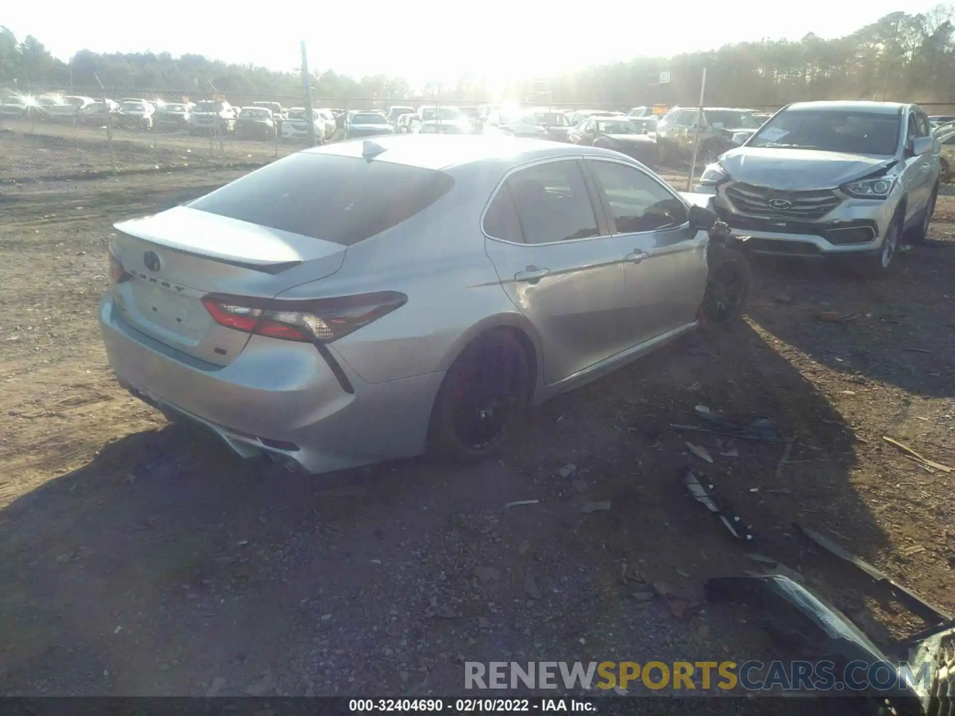 4 Photograph of a damaged car 4T1G11AK5NU639617 TOYOTA CAMRY 2022