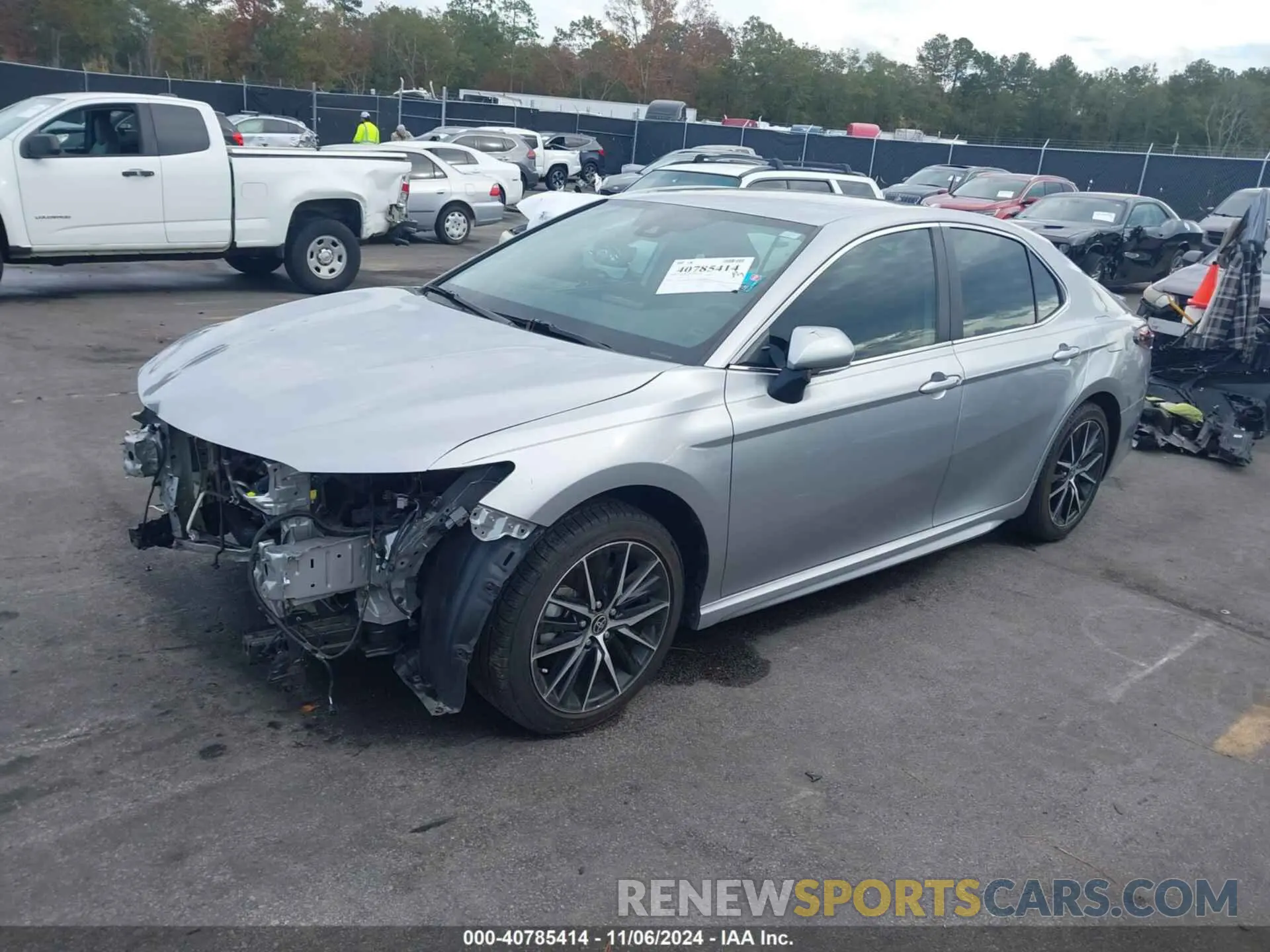 2 Photograph of a damaged car 4T1G11AK5NU654179 TOYOTA CAMRY 2022