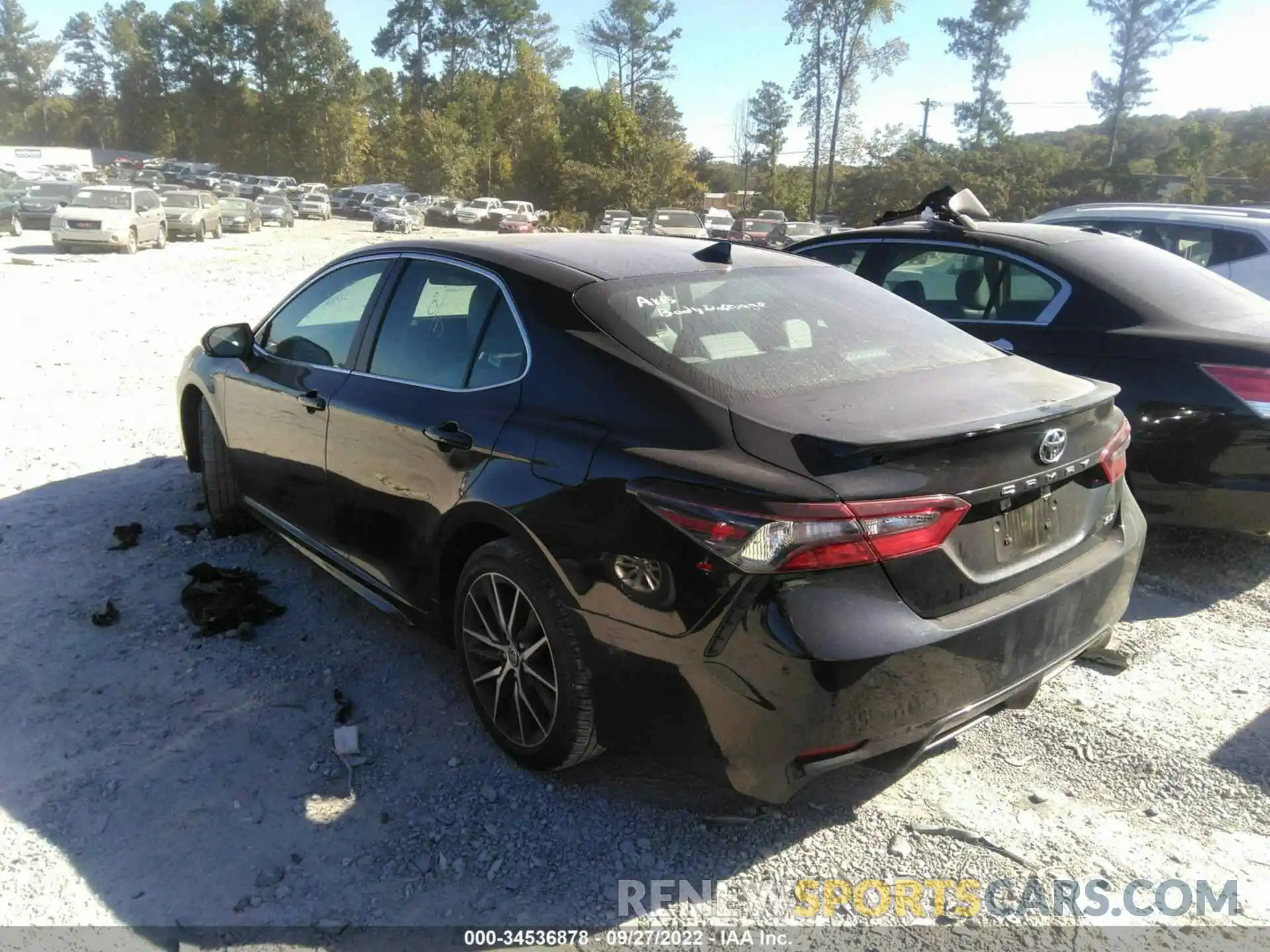 3 Photograph of a damaged car 4T1G11AK5NU658491 TOYOTA CAMRY 2022