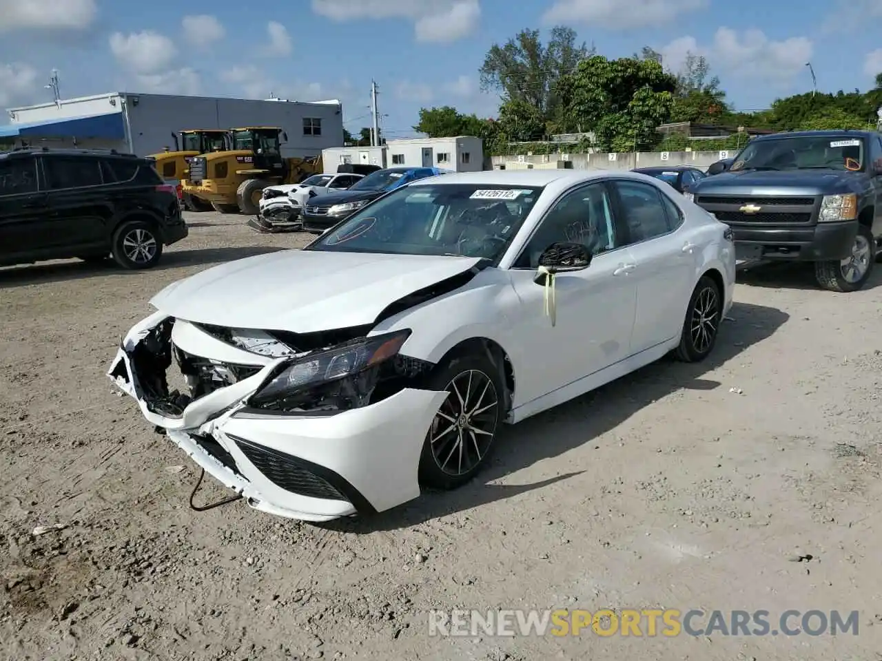 2 Photograph of a damaged car 4T1G11AK5NU661617 TOYOTA CAMRY 2022