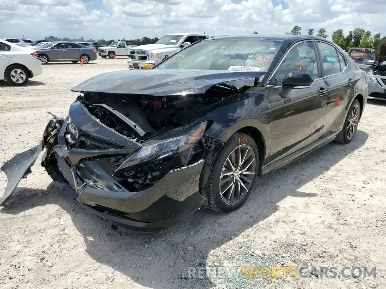 2 Photograph of a damaged car 4T1G11AK5NU712145 TOYOTA CAMRY 2022