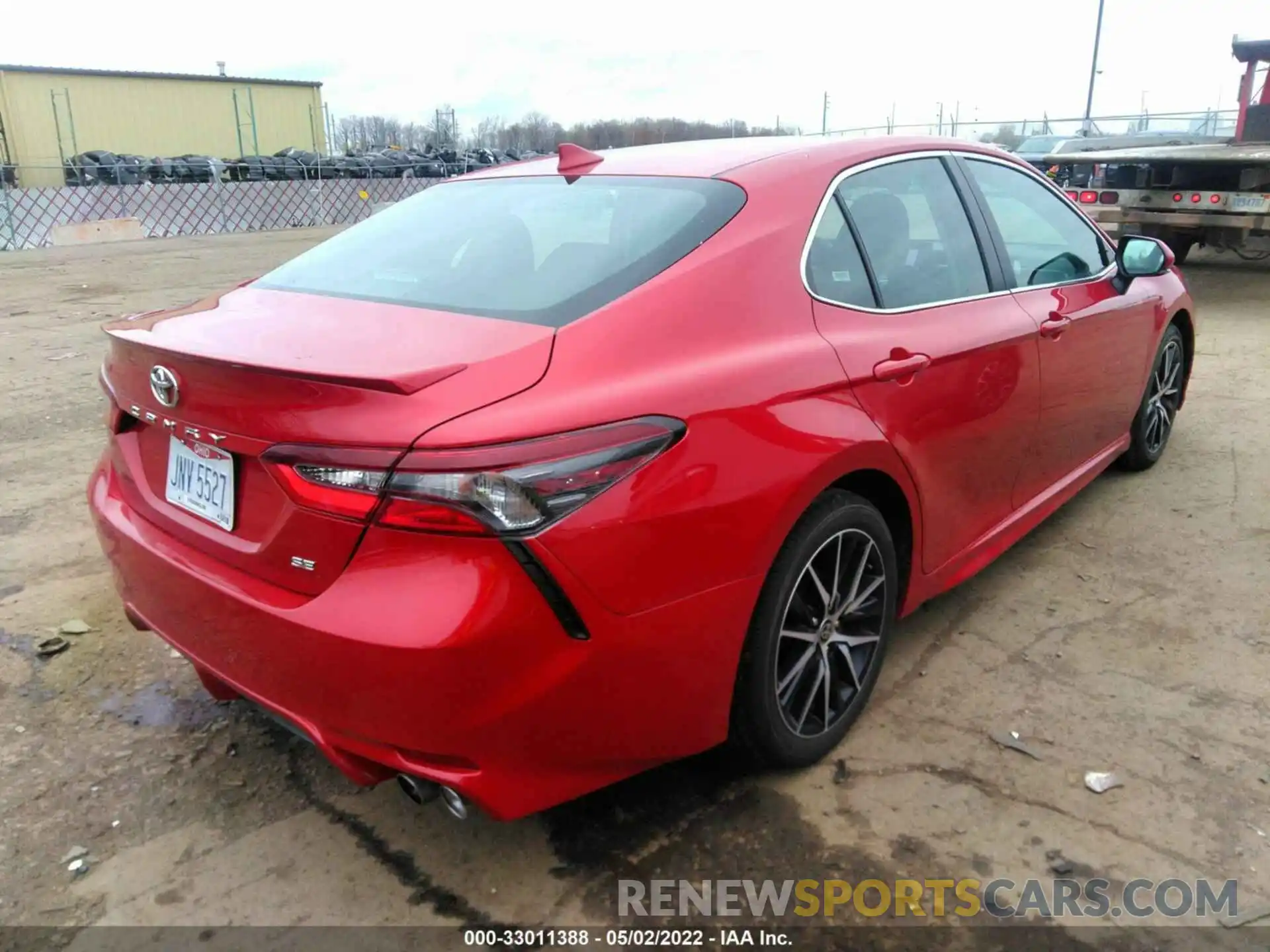 4 Photograph of a damaged car 4T1G11AK6NU008973 TOYOTA CAMRY 2022