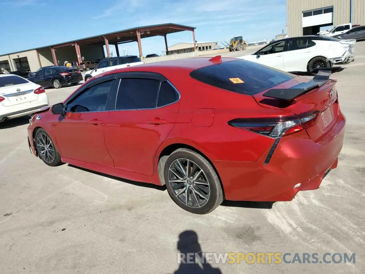 2 Photograph of a damaged car 4T1G11AK6NU016927 TOYOTA CAMRY 2022