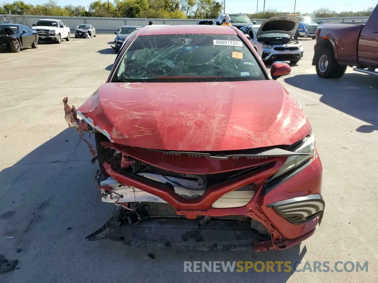 5 Photograph of a damaged car 4T1G11AK6NU016927 TOYOTA CAMRY 2022
