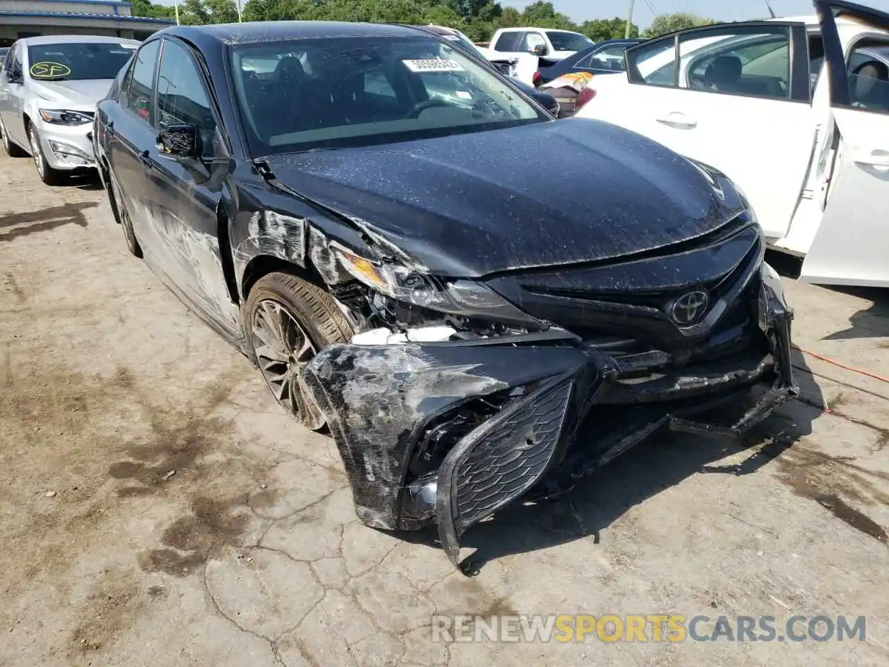 1 Photograph of a damaged car 4T1G11AK6NU024638 TOYOTA CAMRY 2022