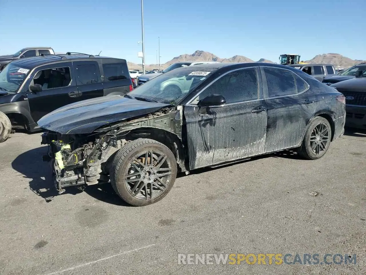 1 Photograph of a damaged car 4T1G11AK6NU041259 TOYOTA CAMRY 2022