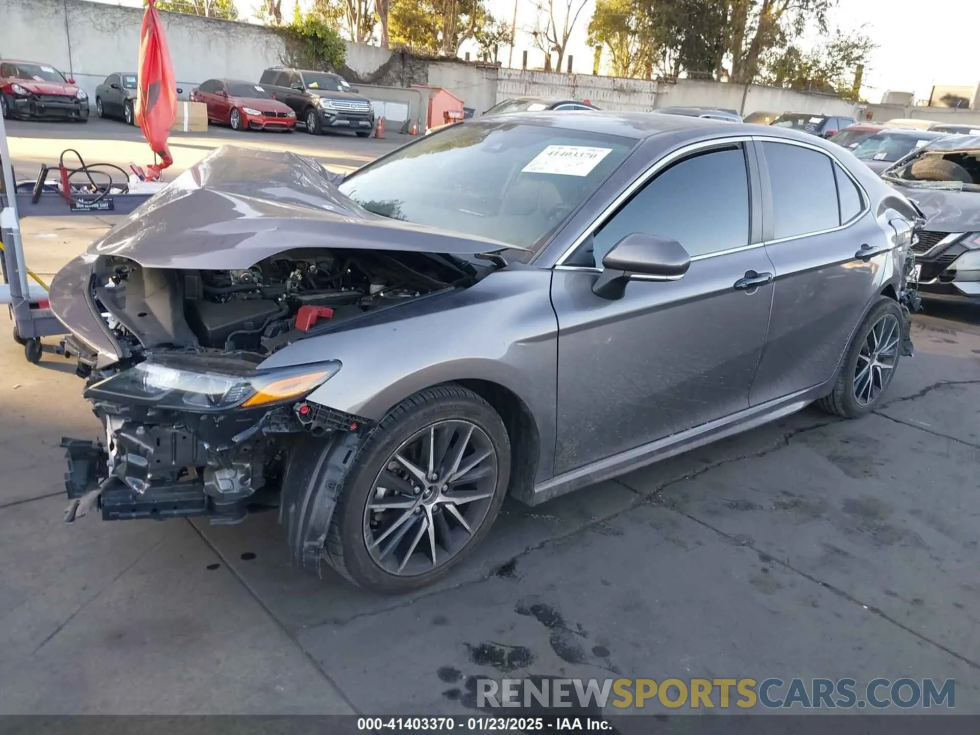 2 Photograph of a damaged car 4T1G11AK6NU055923 TOYOTA CAMRY 2022