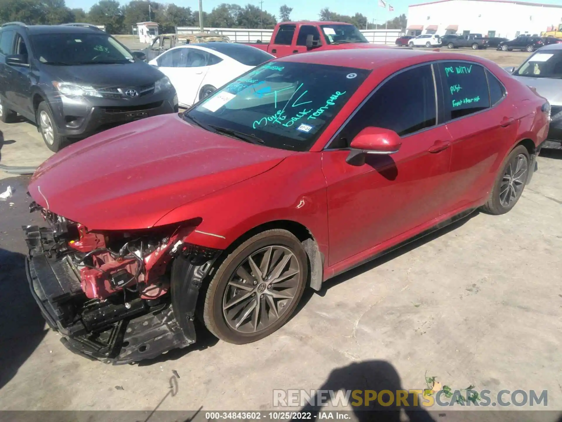 2 Photograph of a damaged car 4T1G11AK6NU072009 TOYOTA CAMRY 2022