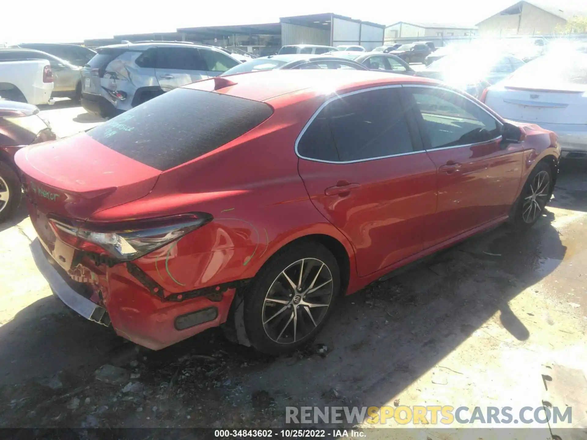 4 Photograph of a damaged car 4T1G11AK6NU072009 TOYOTA CAMRY 2022