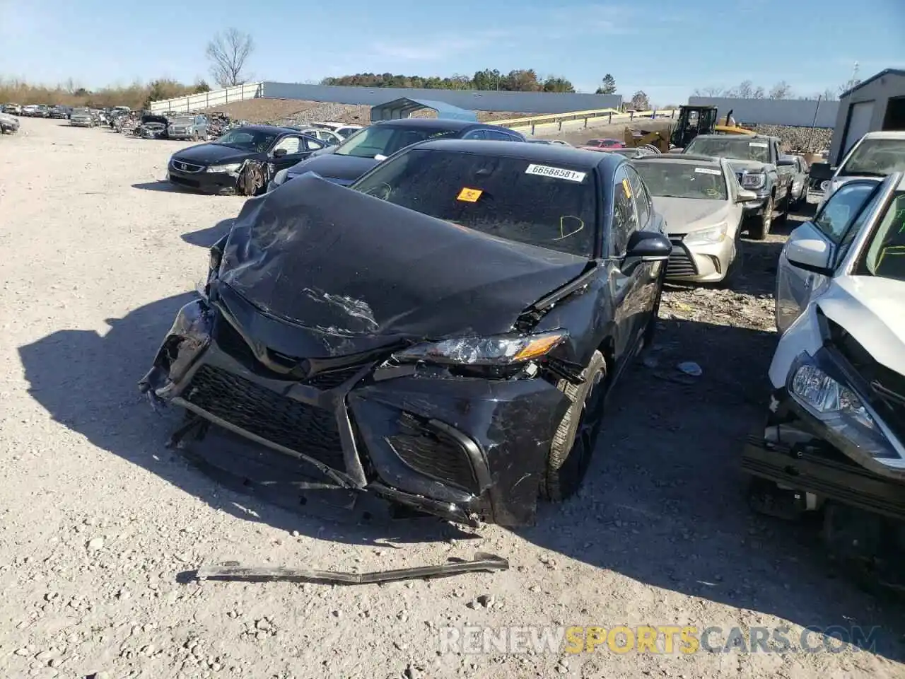 2 Photograph of a damaged car 4T1G11AK6NU620588 TOYOTA CAMRY 2022