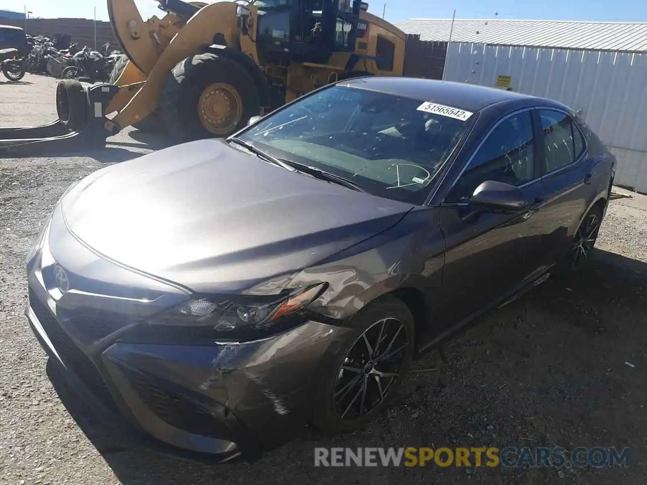 2 Photograph of a damaged car 4T1G11AK6NU628867 TOYOTA CAMRY 2022