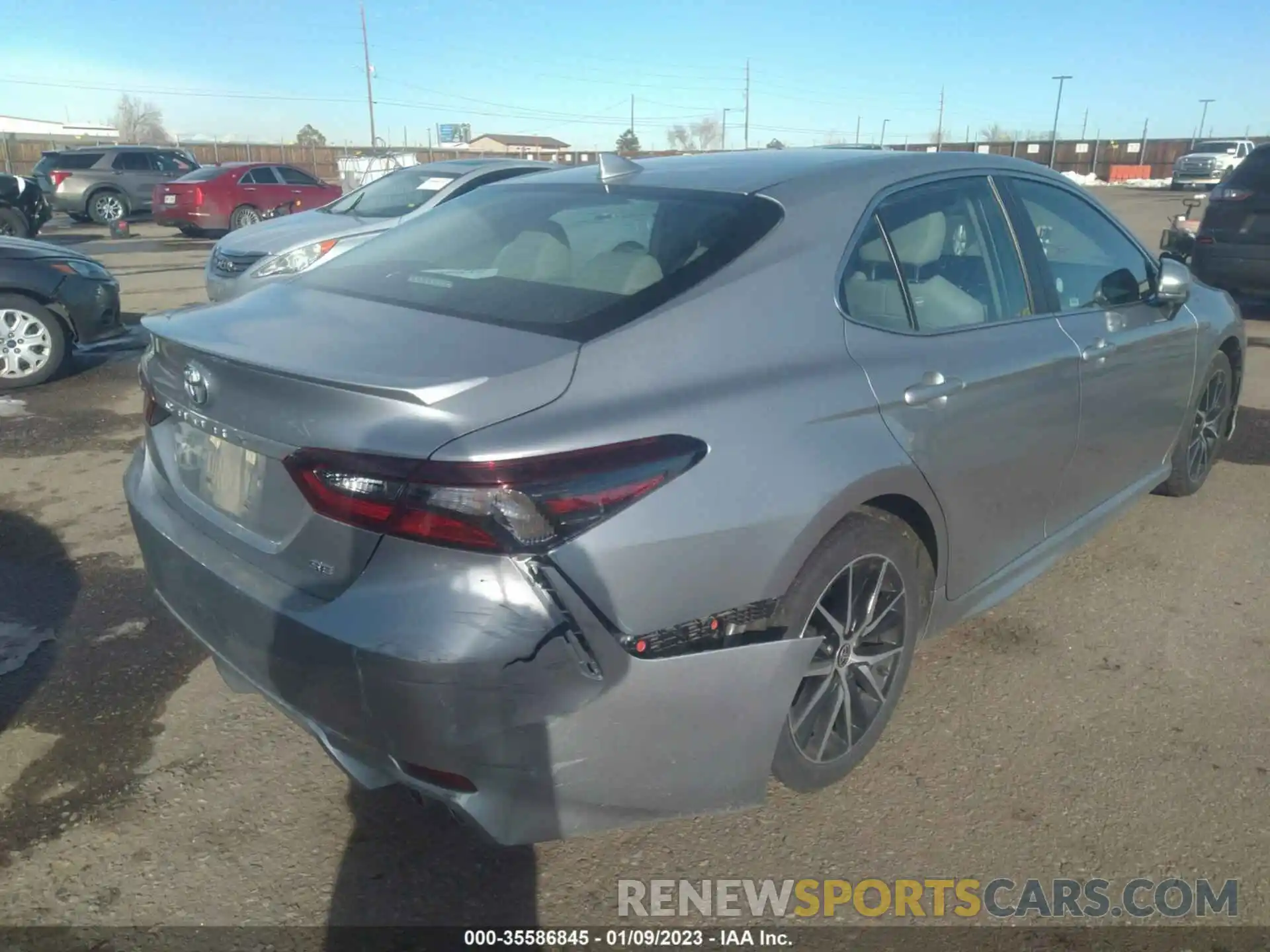 4 Photograph of a damaged car 4T1G11AK6NU693847 TOYOTA CAMRY 2022