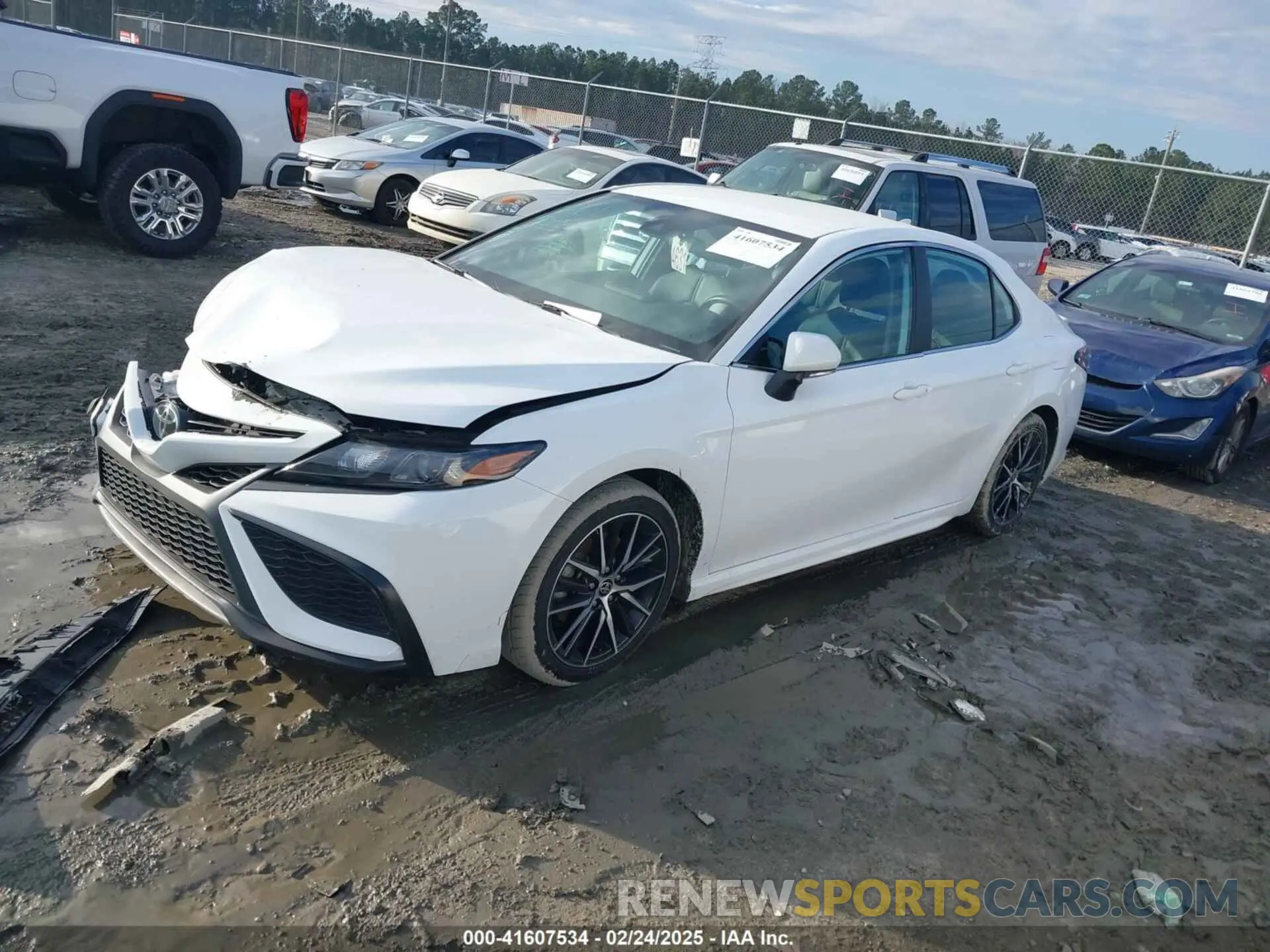 2 Photograph of a damaged car 4T1G11AK6NU713742 TOYOTA CAMRY 2022