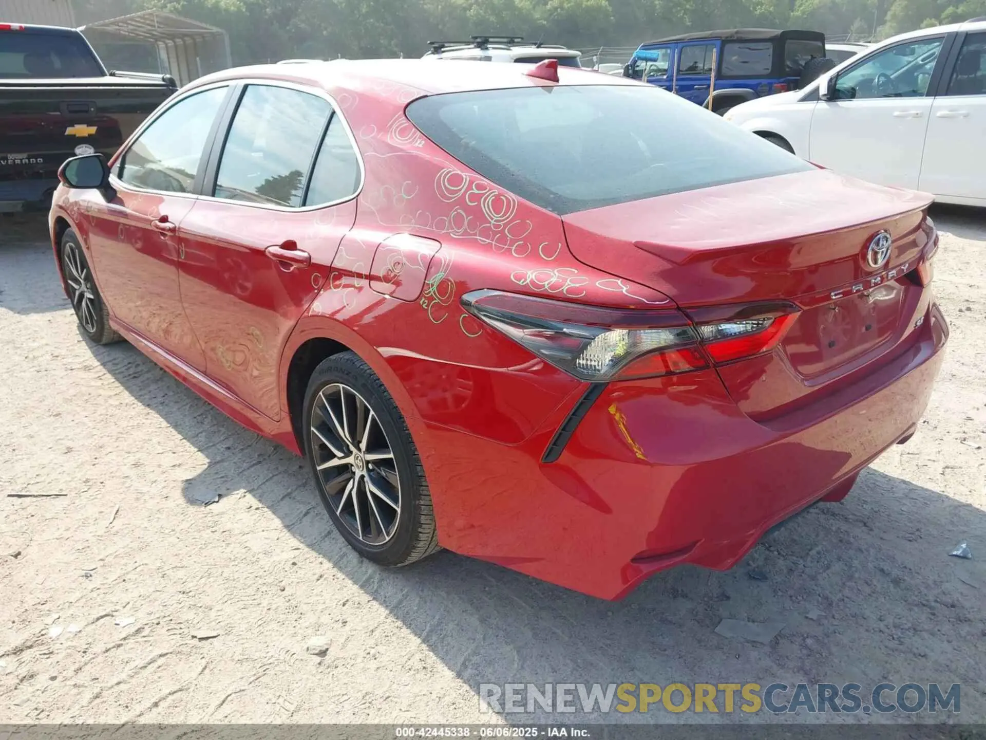 3 Photograph of a damaged car 4T1G11AK7NU007959 TOYOTA CAMRY 2022