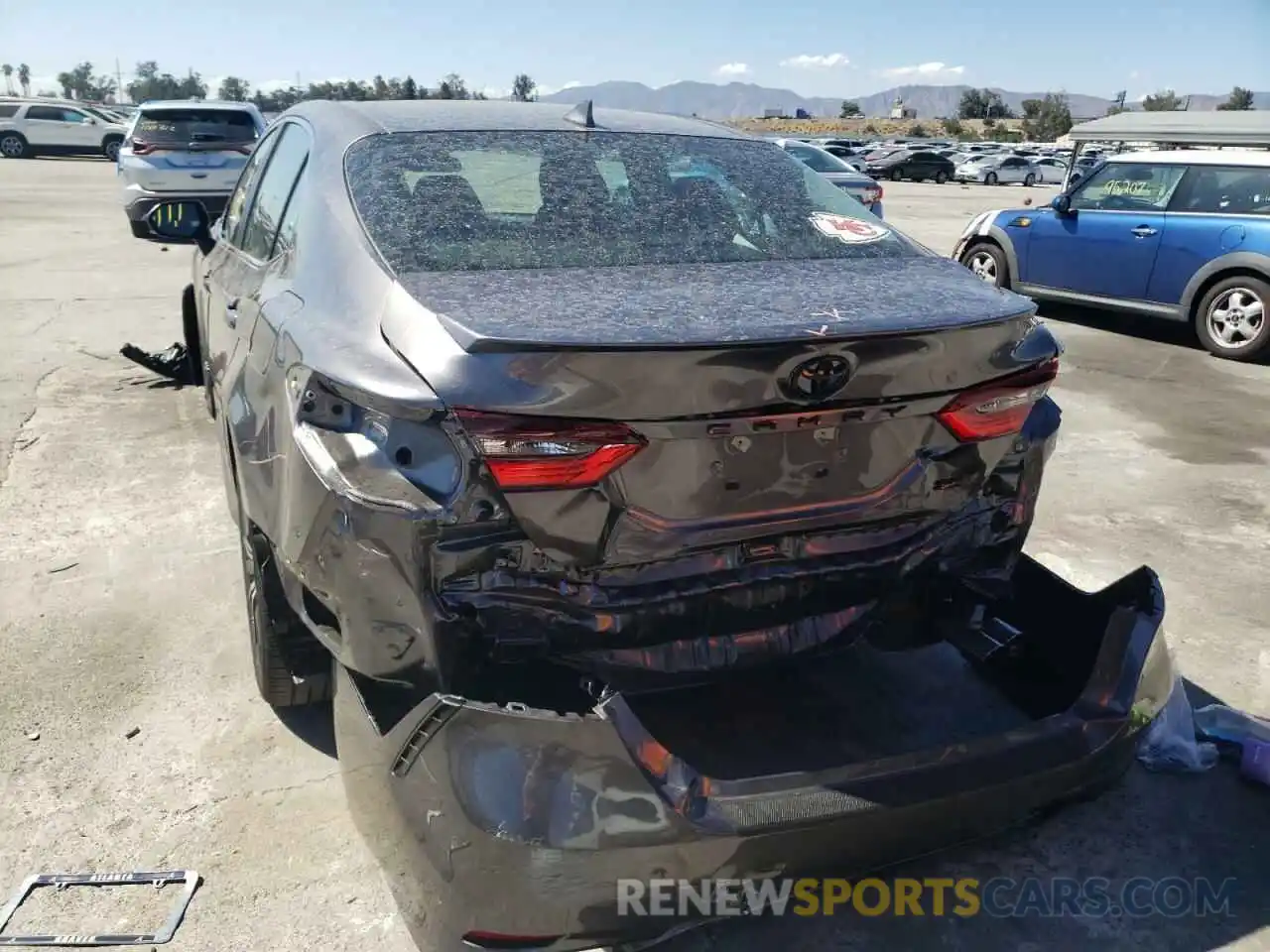 9 Photograph of a damaged car 4T1G11AK7NU019612 TOYOTA CAMRY 2022