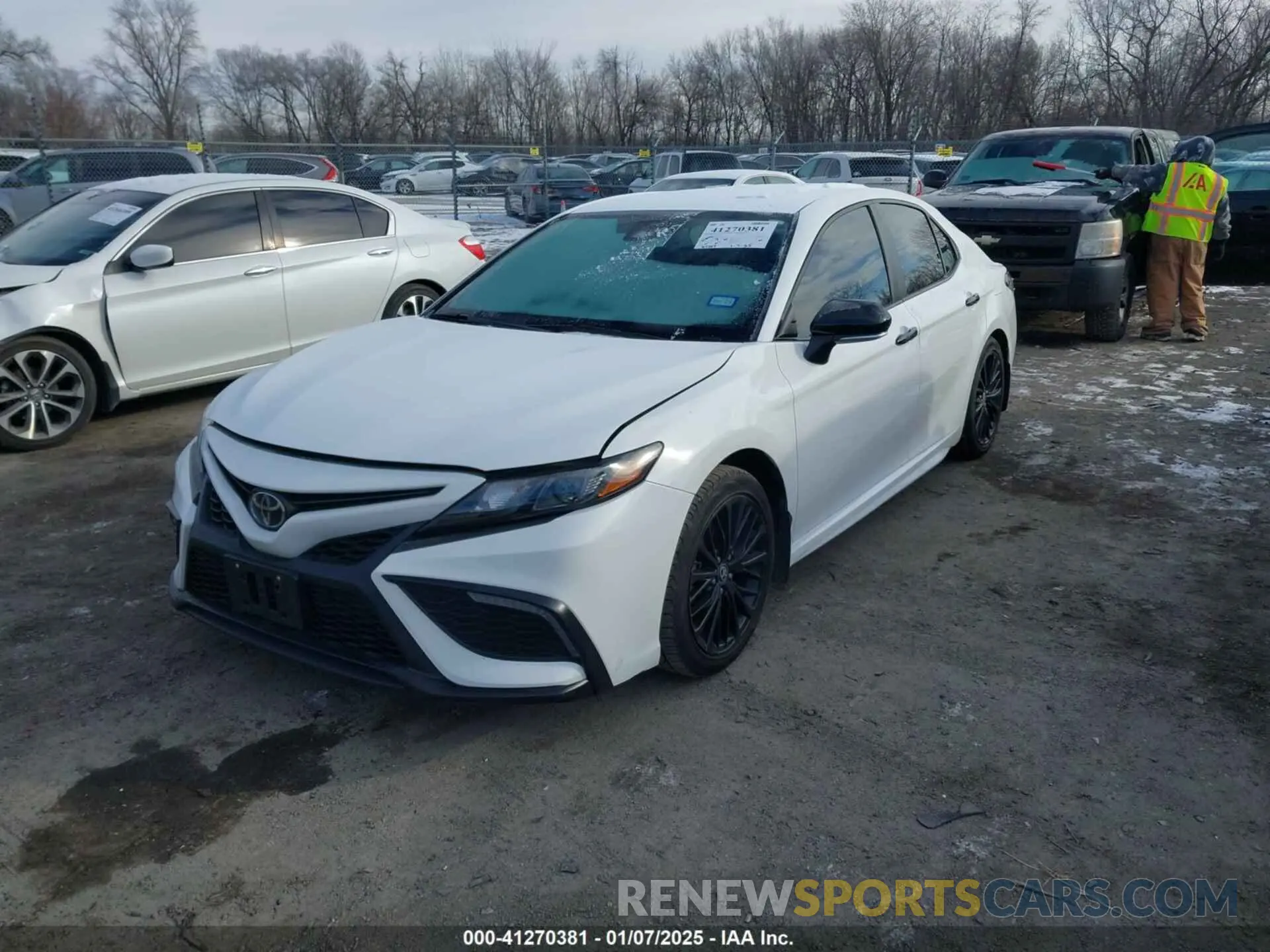 2 Photograph of a damaged car 4T1G11AK7NU035311 TOYOTA CAMRY 2022