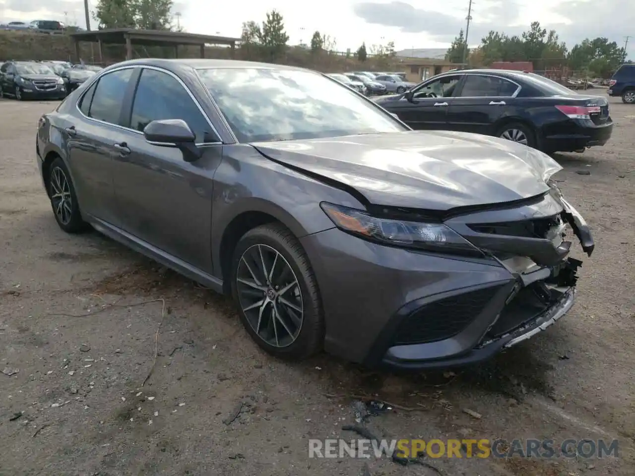 1 Photograph of a damaged car 4T1G11AK7NU036863 TOYOTA CAMRY 2022