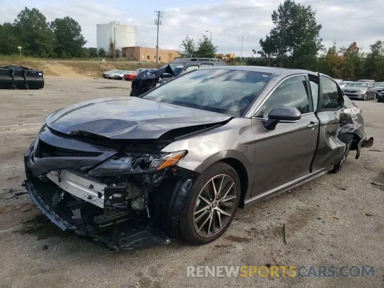 2 Photograph of a damaged car 4T1G11AK7NU036863 TOYOTA CAMRY 2022