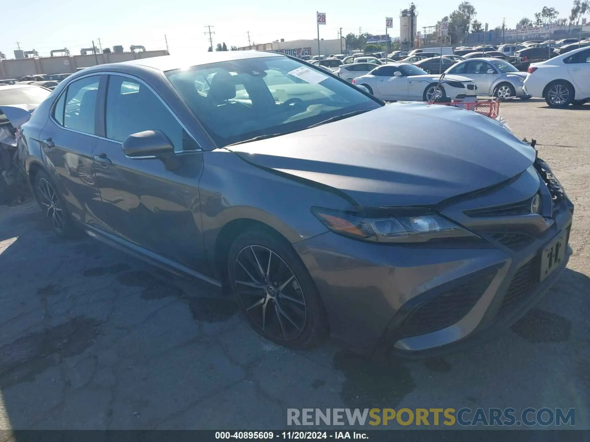 1 Photograph of a damaged car 4T1G11AK7NU045871 TOYOTA CAMRY 2022