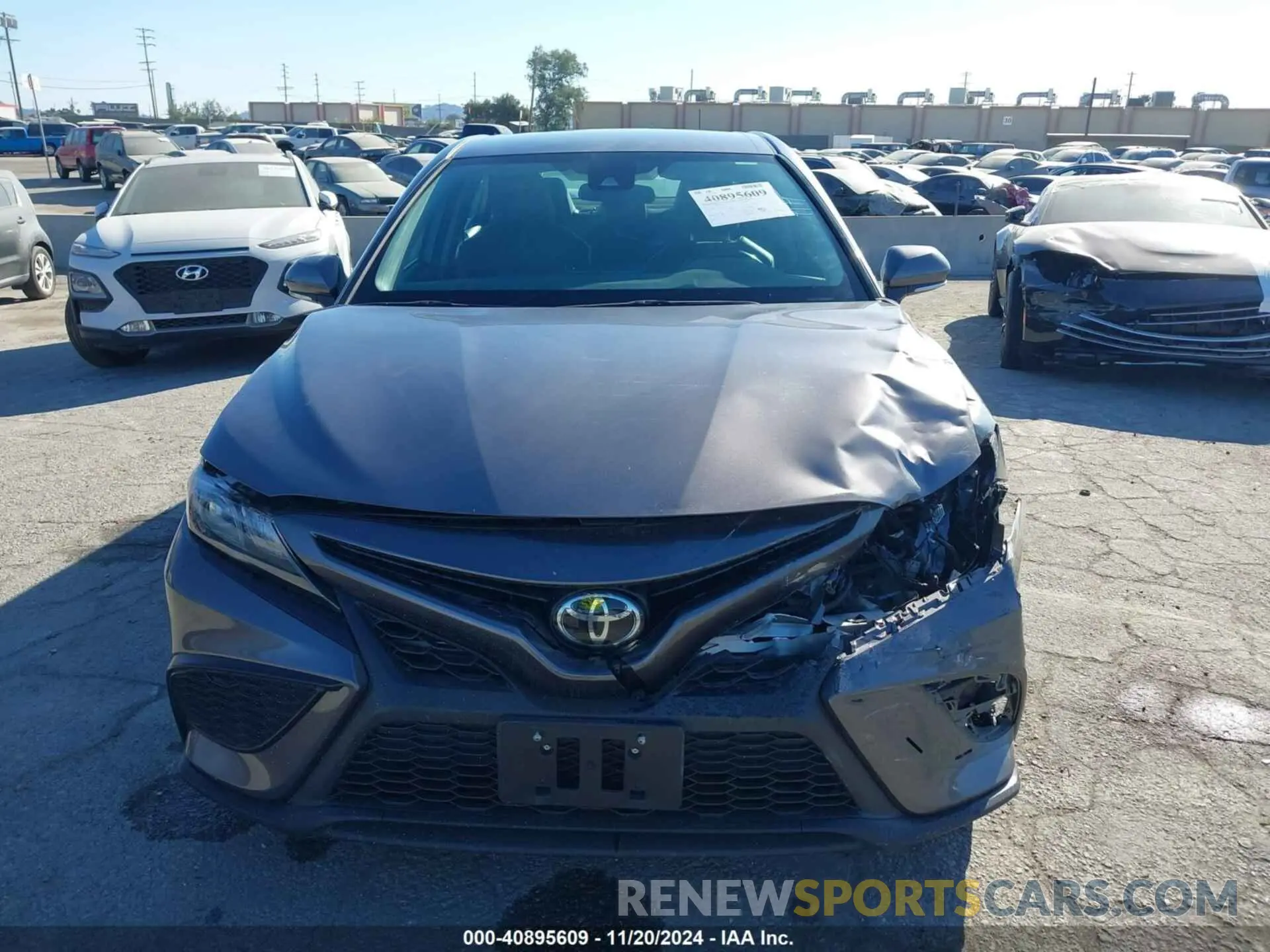 12 Photograph of a damaged car 4T1G11AK7NU045871 TOYOTA CAMRY 2022