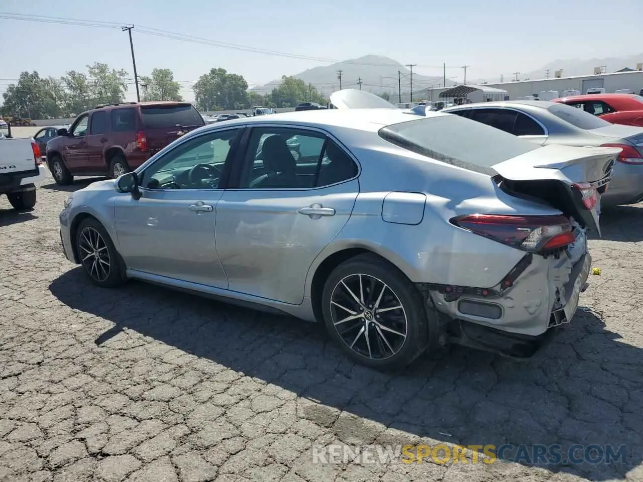 2 Photograph of a damaged car 4T1G11AK7NU049757 TOYOTA CAMRY 2022