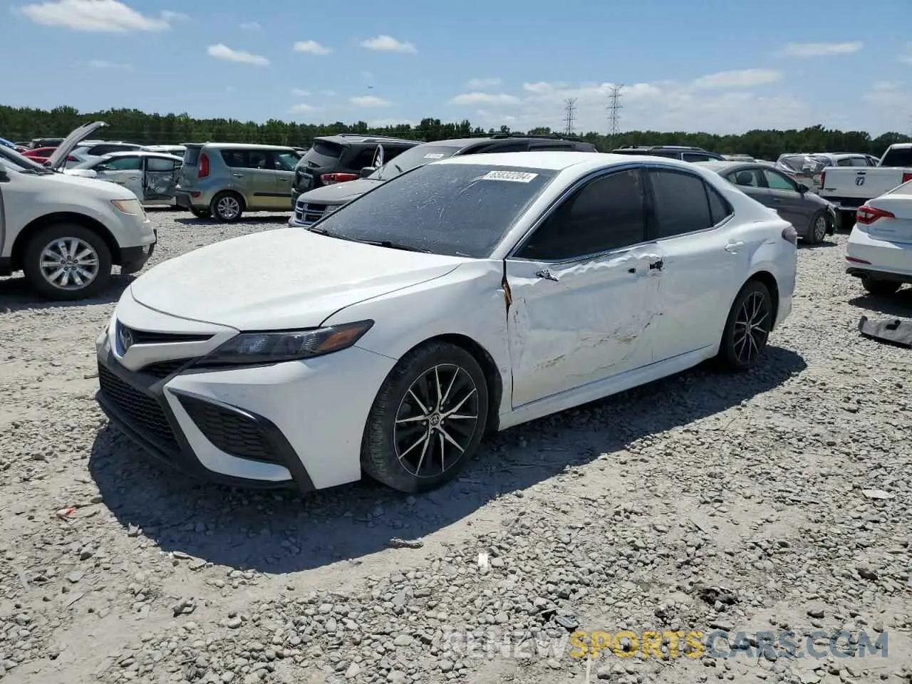 1 Photograph of a damaged car 4T1G11AK7NU069216 TOYOTA CAMRY 2022