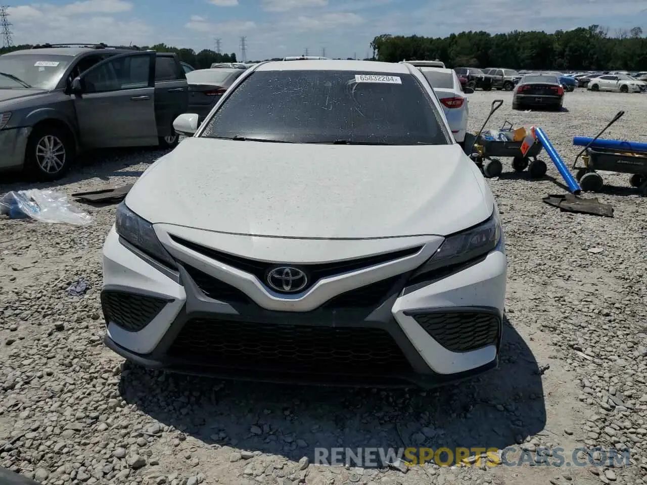 5 Photograph of a damaged car 4T1G11AK7NU069216 TOYOTA CAMRY 2022