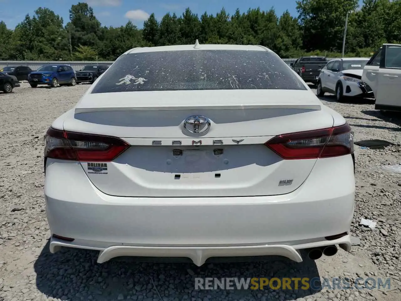 6 Photograph of a damaged car 4T1G11AK7NU069216 TOYOTA CAMRY 2022