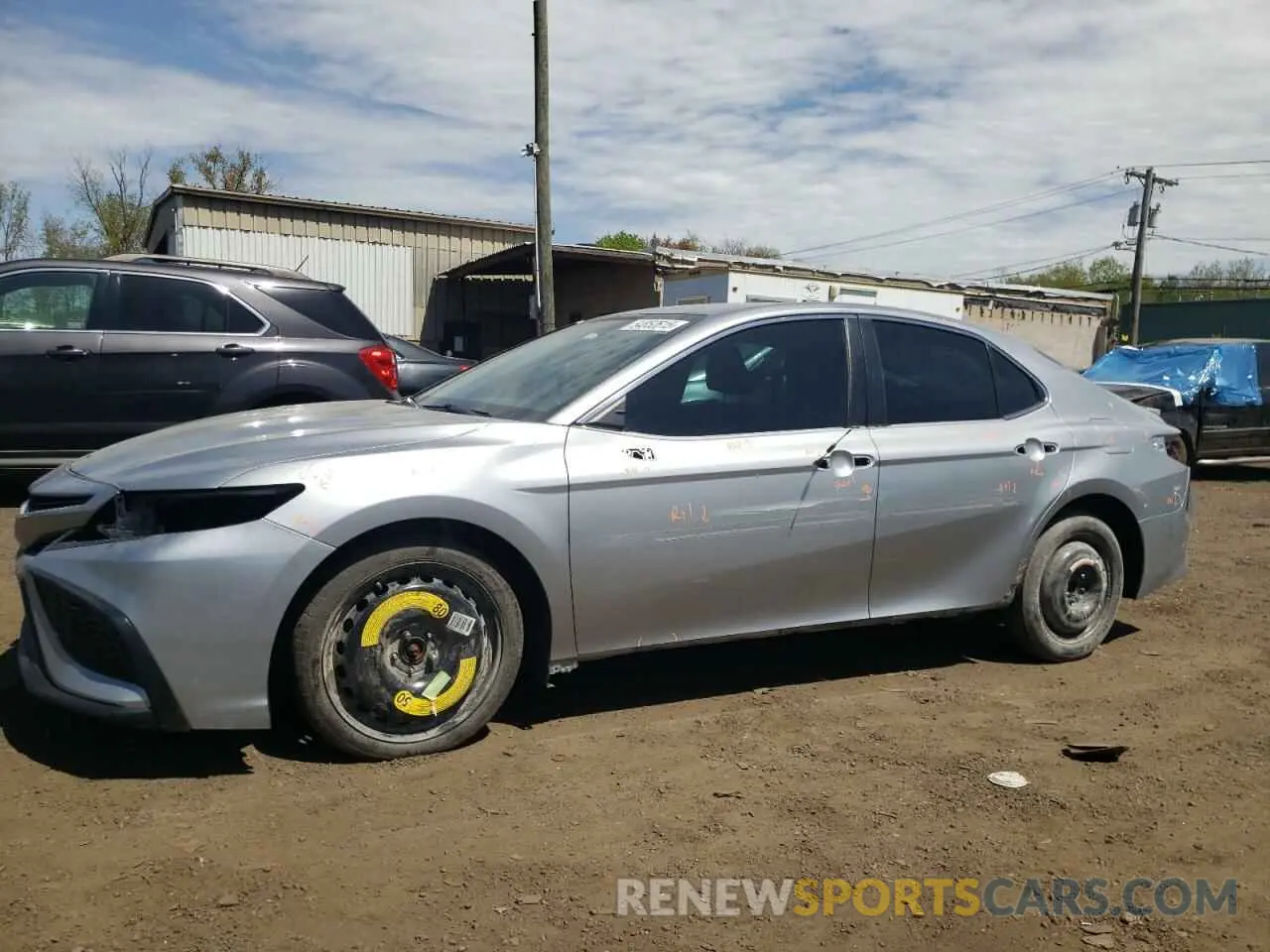 1 Photograph of a damaged car 4T1G11AK7NU623662 TOYOTA CAMRY 2022