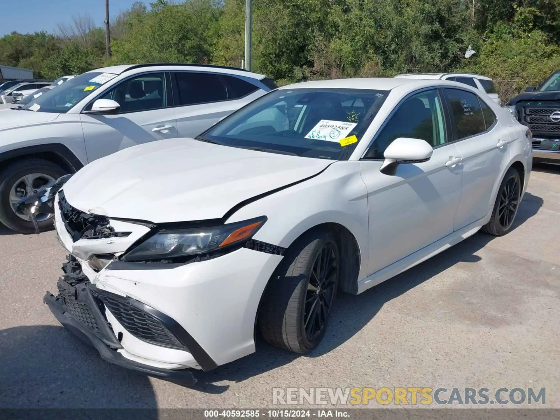 2 Photograph of a damaged car 4T1G11AK7NU631020 TOYOTA CAMRY 2022