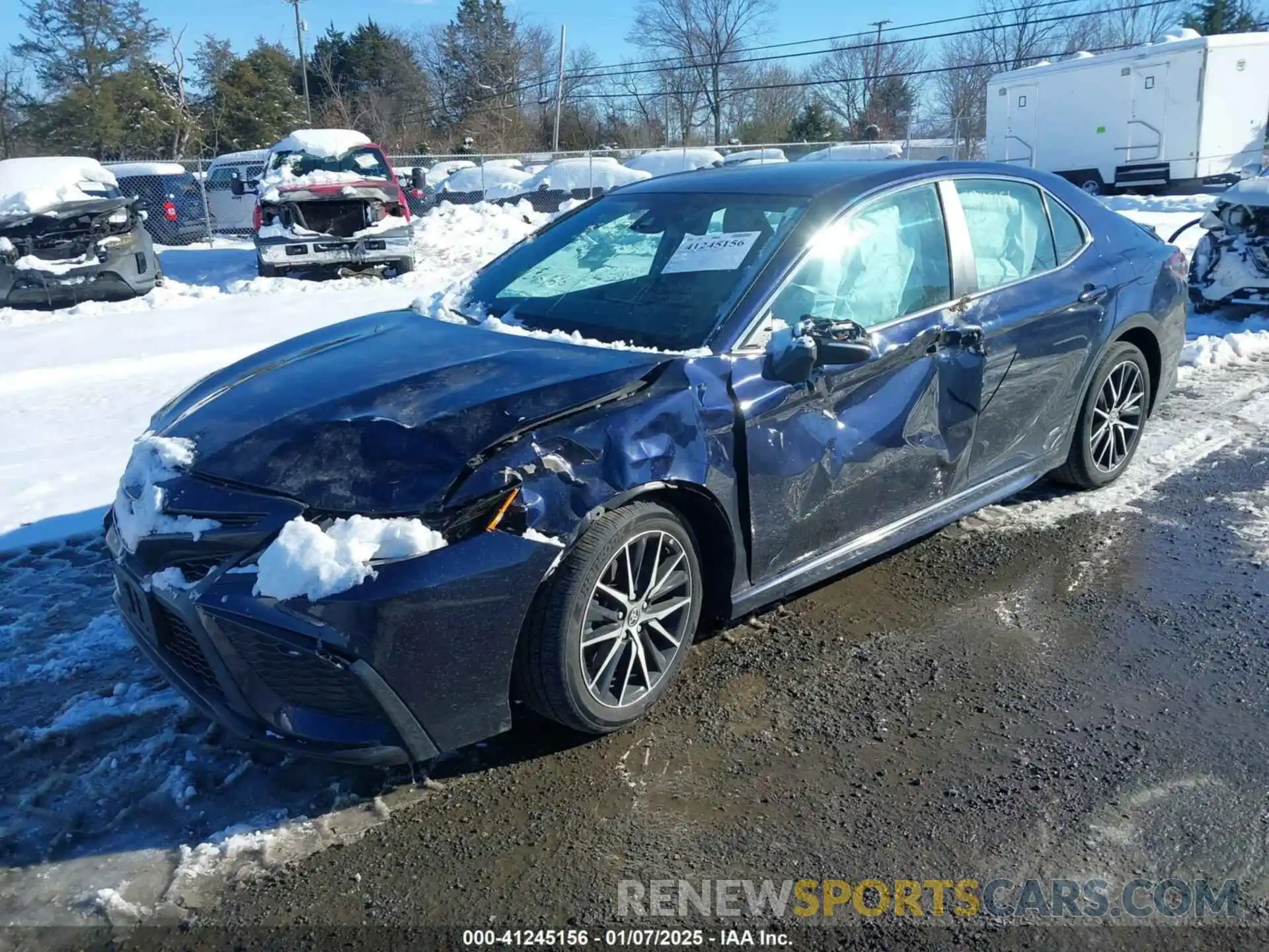 2 Photograph of a damaged car 4T1G11AK7NU637447 TOYOTA CAMRY 2022