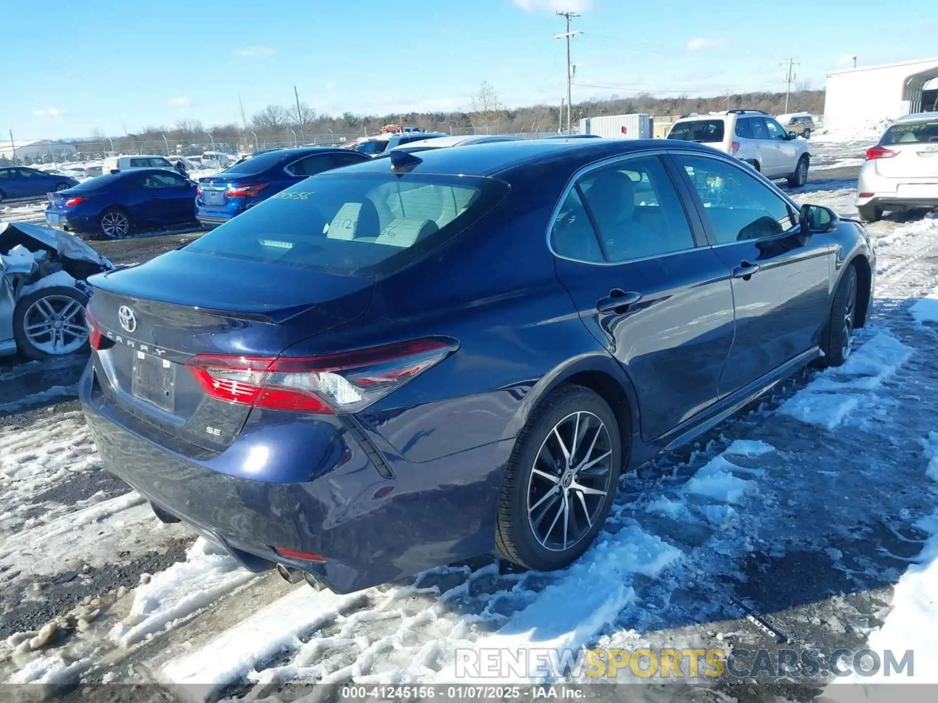 4 Photograph of a damaged car 4T1G11AK7NU637447 TOYOTA CAMRY 2022