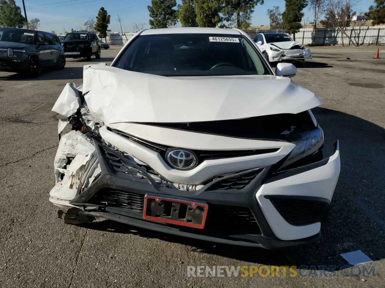 5 Photograph of a damaged car 4T1G11AK7NU640736 TOYOTA CAMRY 2022